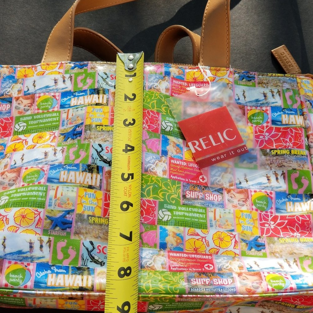 Relic Beach Sun Surf Summer Purse Shoulder Bag - Picture 6 of 7